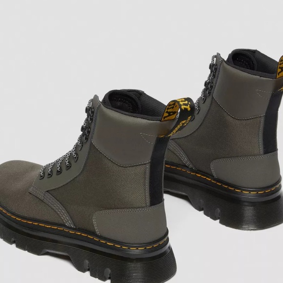 NWT Dr. Martens Tarik Utility Boots (unisex) Gunmetal AJAX+EX TOUGH 50/50+HYDRO - Picture 6 of 16